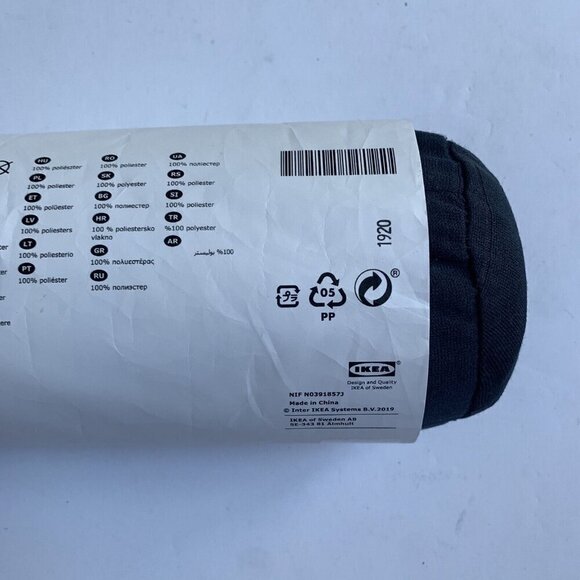 Ikea Oddhild Throw Blanket NAVY New in Package 47 x 67" - Picture 5 of 6